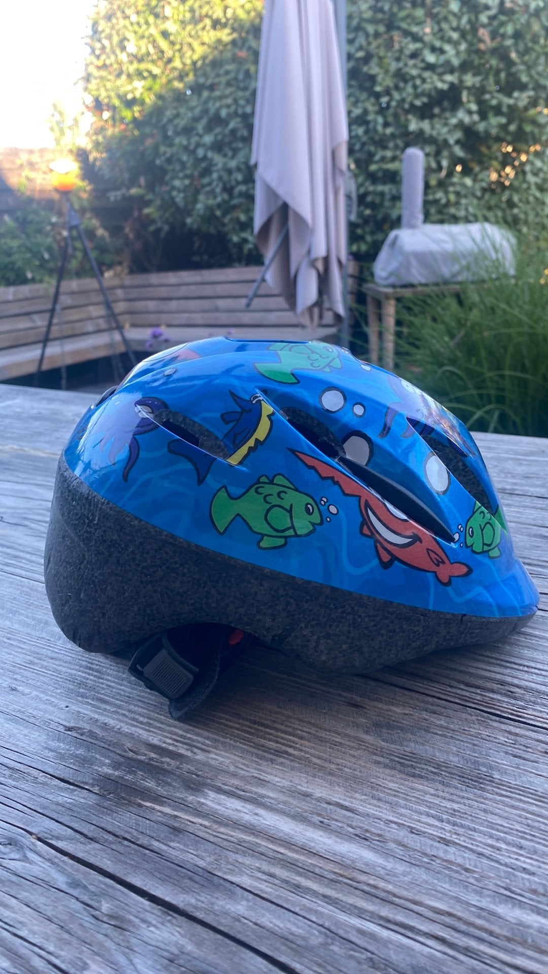 Baby/ dreumes helmpje abus, Ophalen of Verzenden, Gebruikt, XXS, Jongen of Meisje