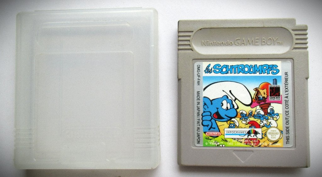Smurfen~Les Schtroumpfs~Game Boy Classic spel~1993, Avontuur en Actie, Gebruikt, 1 speler, Ophalen of Verzenden