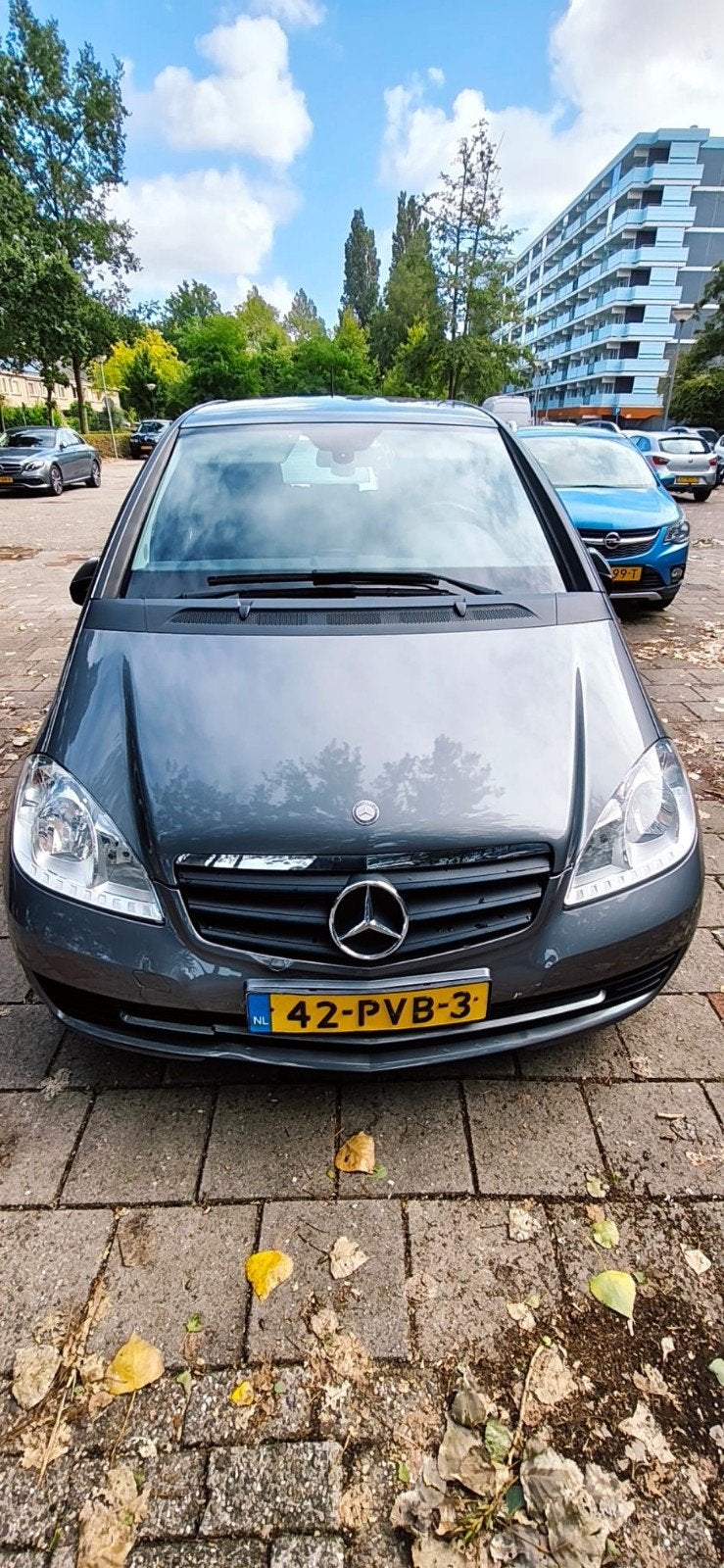 Mercedes-Benz A-Klasse 1.7 A180 5DRS Blue EFF 2011 Grijs, Auto's, Voorwielaandrijving, 1160 kg, 4 cilinders, Origineel Nederlands