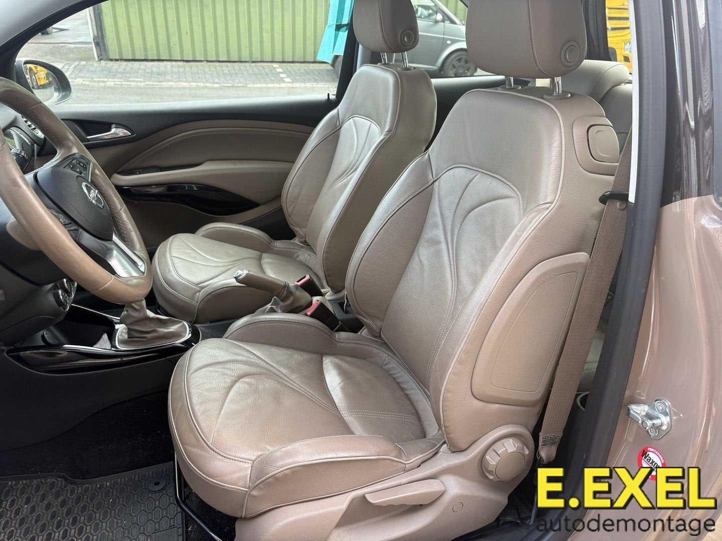 Bruin lederen interieur Opel Adam 2012-2019, Gebruikt, -, Opel, Ophalen of Verzenden