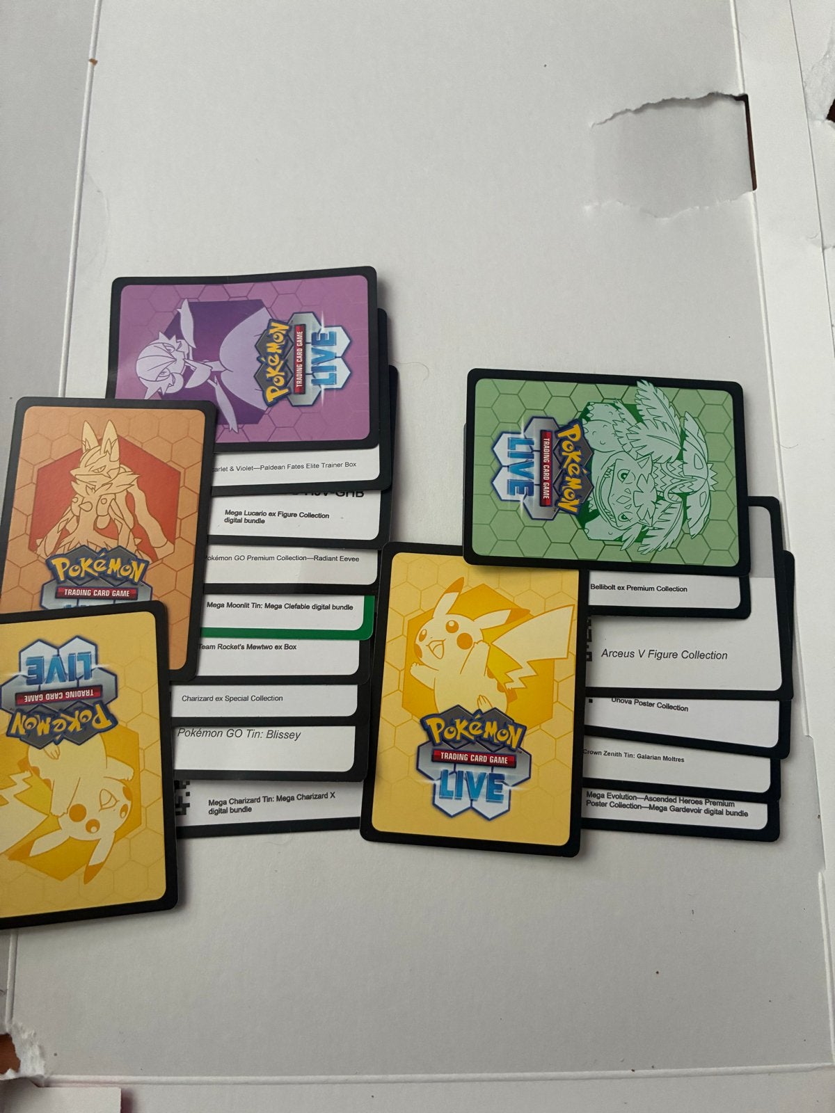Pokémon TCG Online Codekaarten - Diverse Sets, Ophalen of Verzenden, Nieuw, Meerdere kaarten