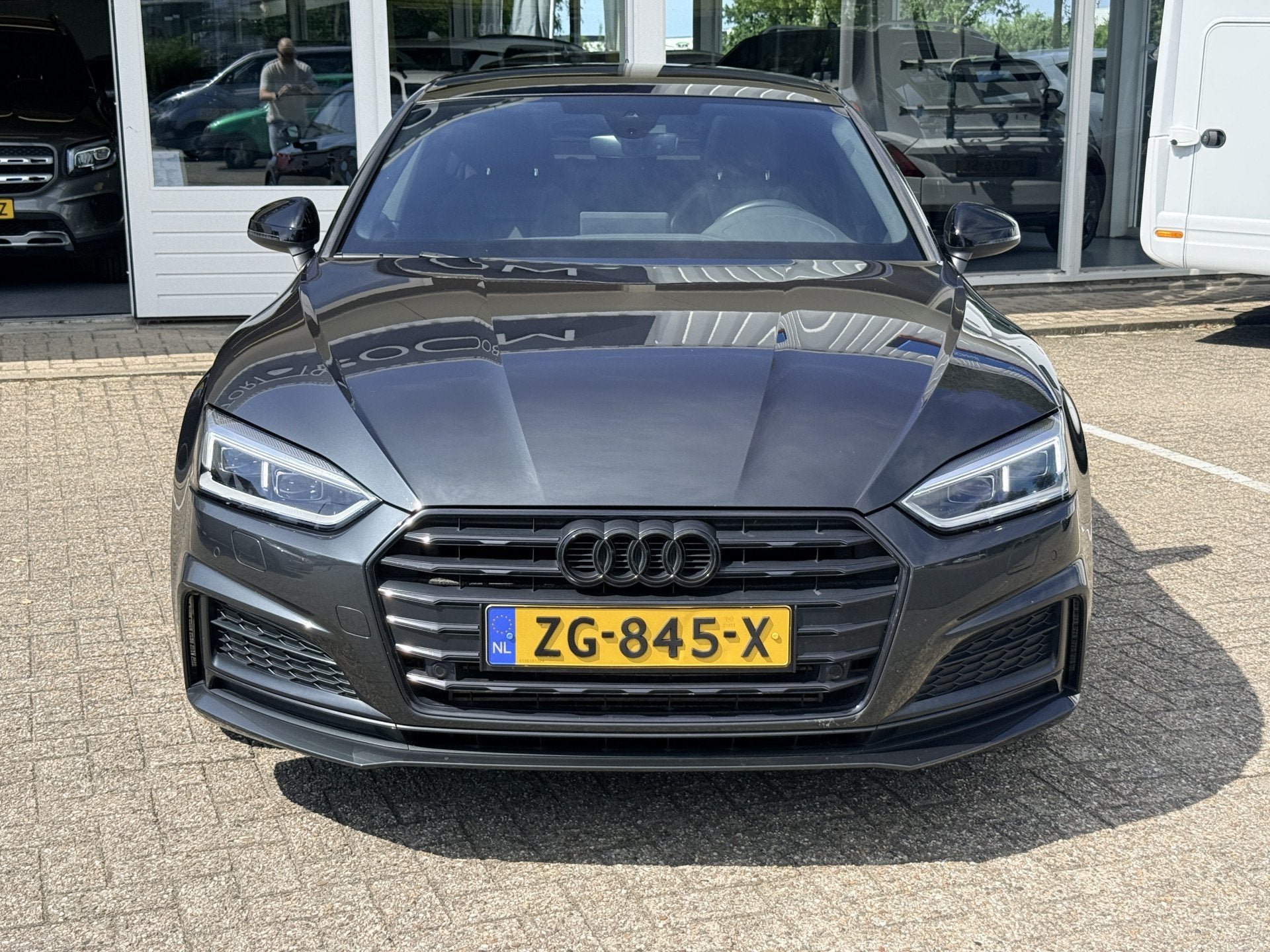 Audi A5 Sportback 2.0 TFSI MHEV Sport S-line Edition | LED |, Gebruikt, 1984 cc, Leder en Stof, Automatische klimaatregeling