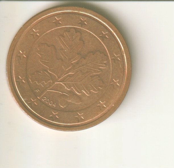 2 cent 2004 f duitsland, Postzegels en Munten, Munten | Europa | Euromunten, Verzenden, Duitsland