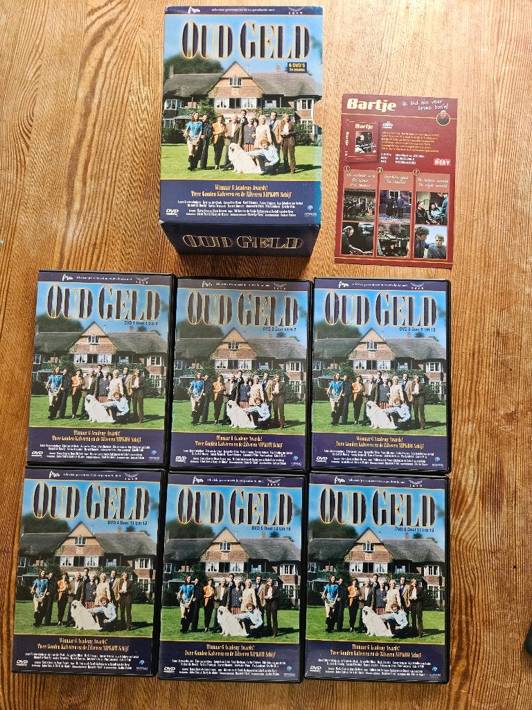 Serie Oud Geld - Complete DVD Boxset, Gebruikt, Alle leeftijden, Drama, Ophalen of Verzenden