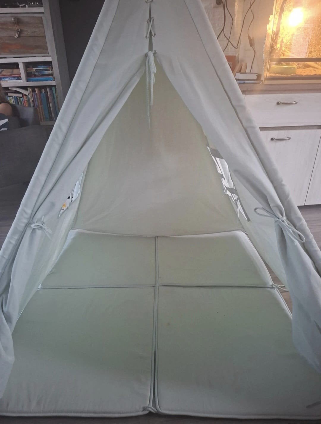 Sunny Alba Kinder tipi tent met matrasje - Gebruikt, Ophalen, Gebruikt