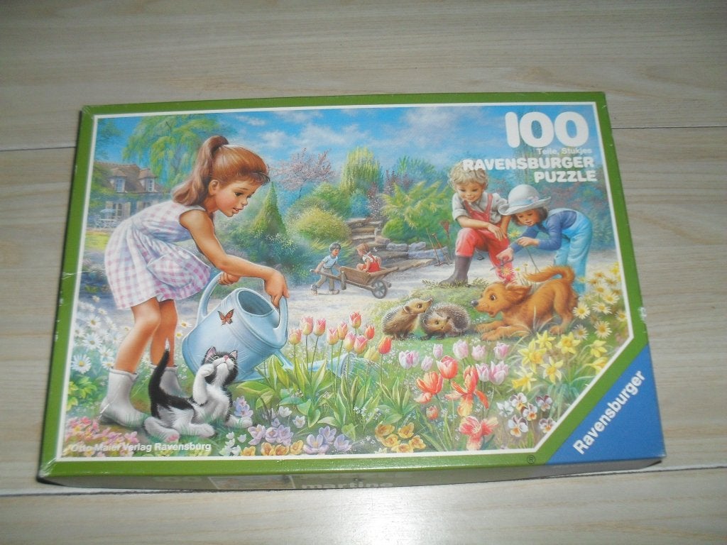 Martine in de tuin puzzle 100 stukjes, Ophalen, Minder dan 500 stukjes, Gebruikt, Legpuzzel