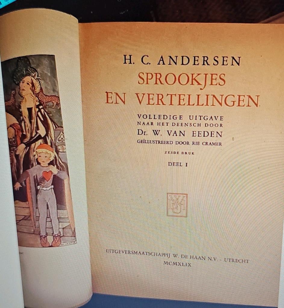 H.C Andersen Sprookjes en vertellingen, Ophalen of Verzenden, Zo goed als nieuw