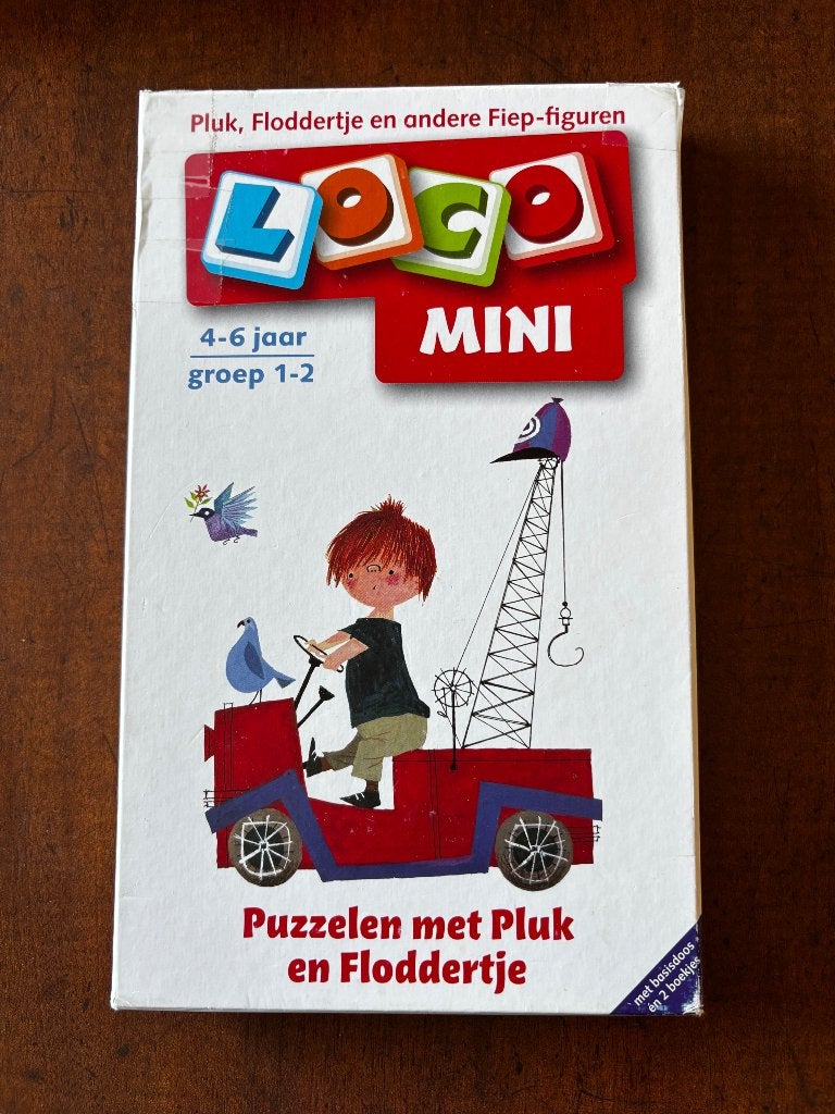 Loco mini met 3 boekjes, Verzenden, Gebruikt, Taal en Lezen