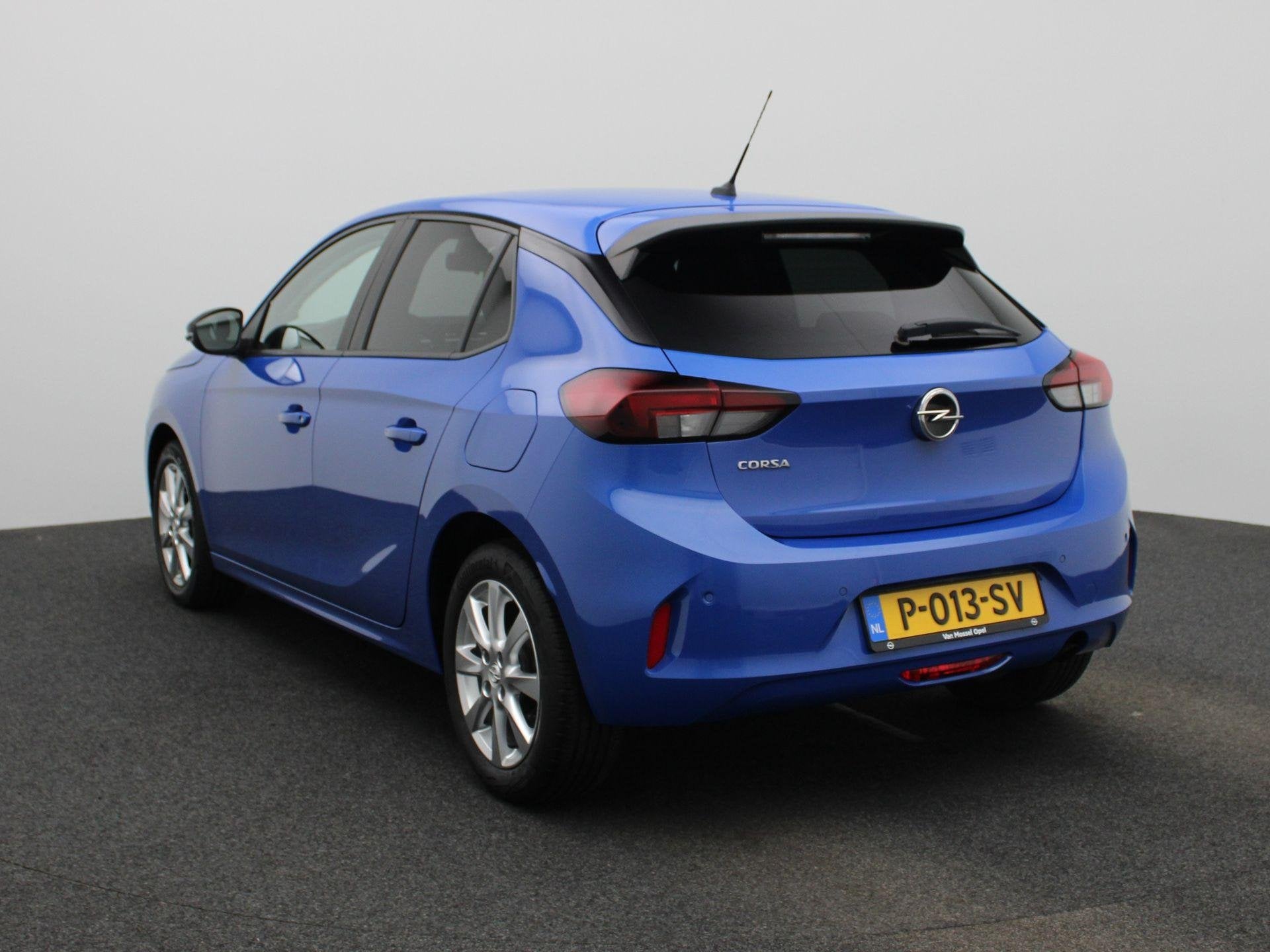 Opel Corsa 1.2 Edition, Auto's, Voorwielaandrijving, Stof, 1199 cc, Blauw