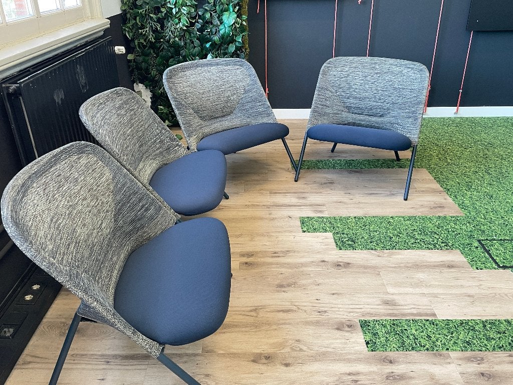 4 x Stoel van Moooi Shift, Ophalen, Gebruikt, Lounge, Grijs