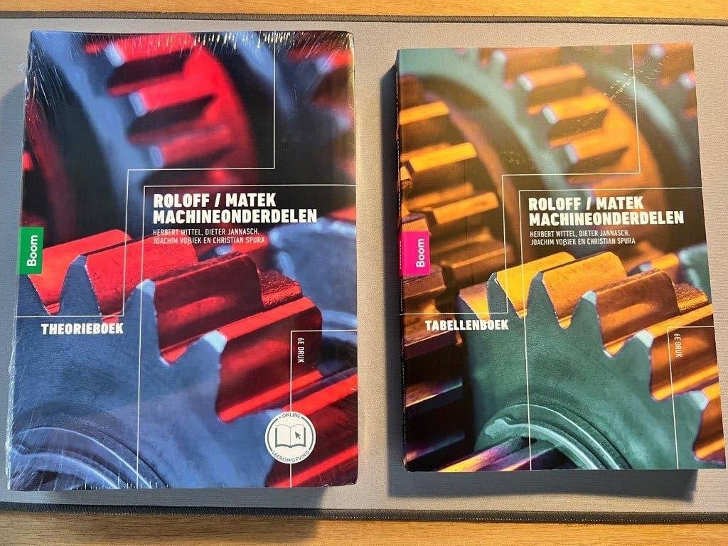 Set Roloff / Matek boeken 6e druk, Boeken, Ophalen of Verzenden, Nieuw, Werktuigbouwkunde