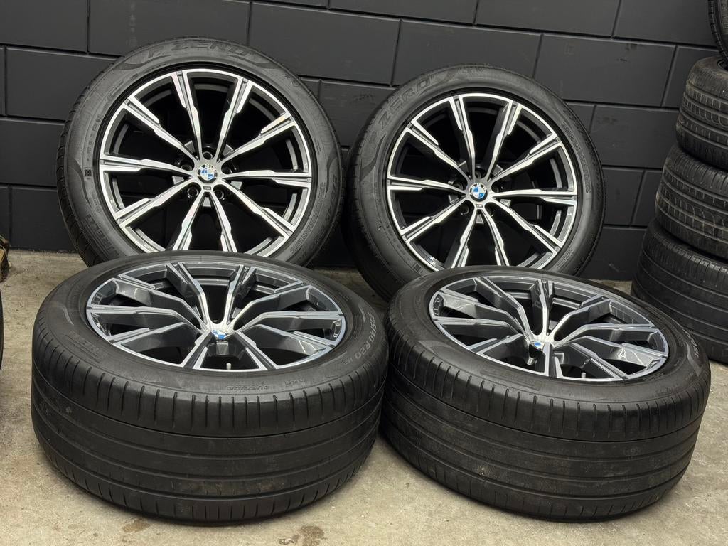 Originele 20 inch BMW X5 G05 X6 G06 740M 5x112 Breedset TPMS, Auto-onderdelen, Banden en Velgen, Ophalen, ., 275 mm, Banden en Velgen