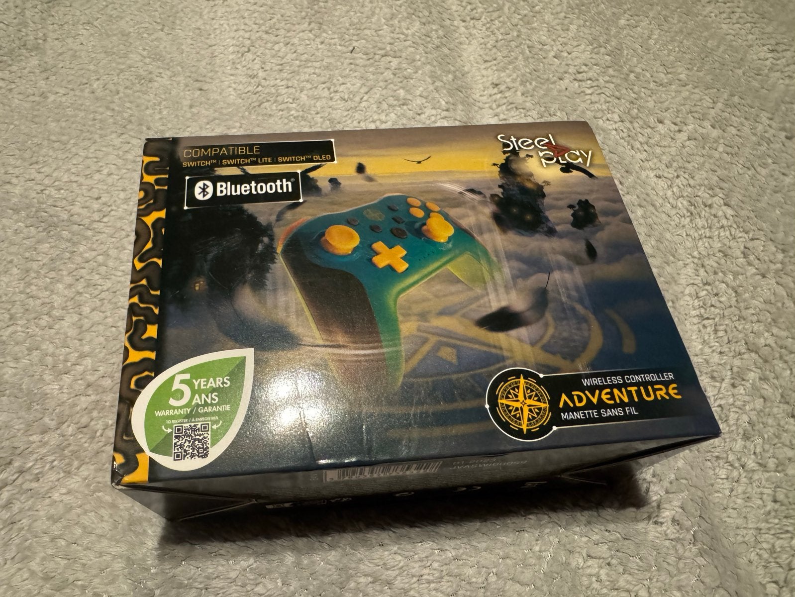 Steelplay Adventure Draadloze Controller voor Nintendo Switc, Nintendo, Nieuw, Force feedback, Overige typen