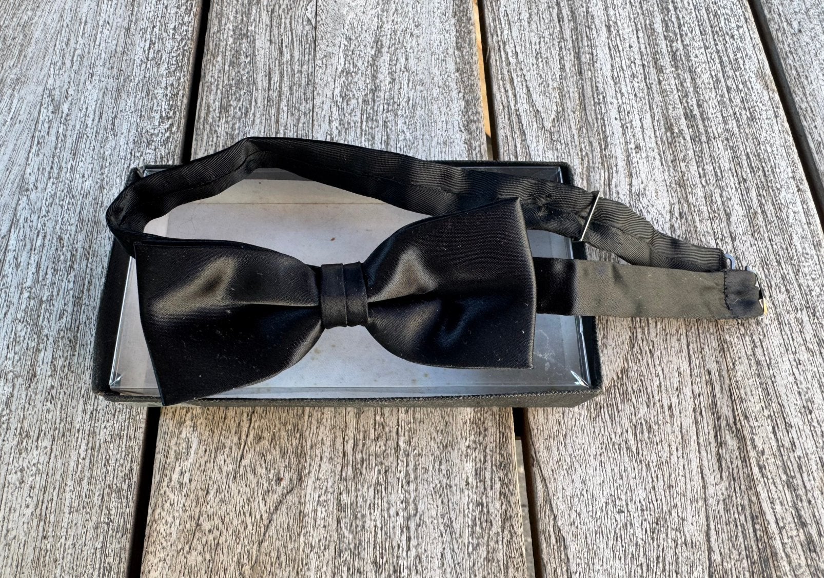 Luxe elegante, zwarte vlinderstrik / vlinderdas verstelbaar, Kleding | Heren, Stropdassen, Ophalen of Verzenden, Zo goed als nieuw