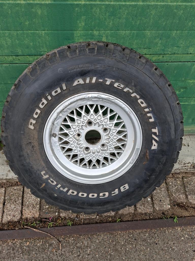 G-klasse reserve velgen 15 inch, Mercedes en BBS, 15 inch, Banden en Velgen, Info@g-wagen.nl