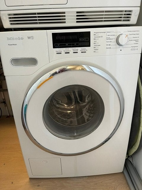 miele wasautomaat W1 power wash, Ophalen, Gebruikt, Voorlader, 85 tot 90 cm