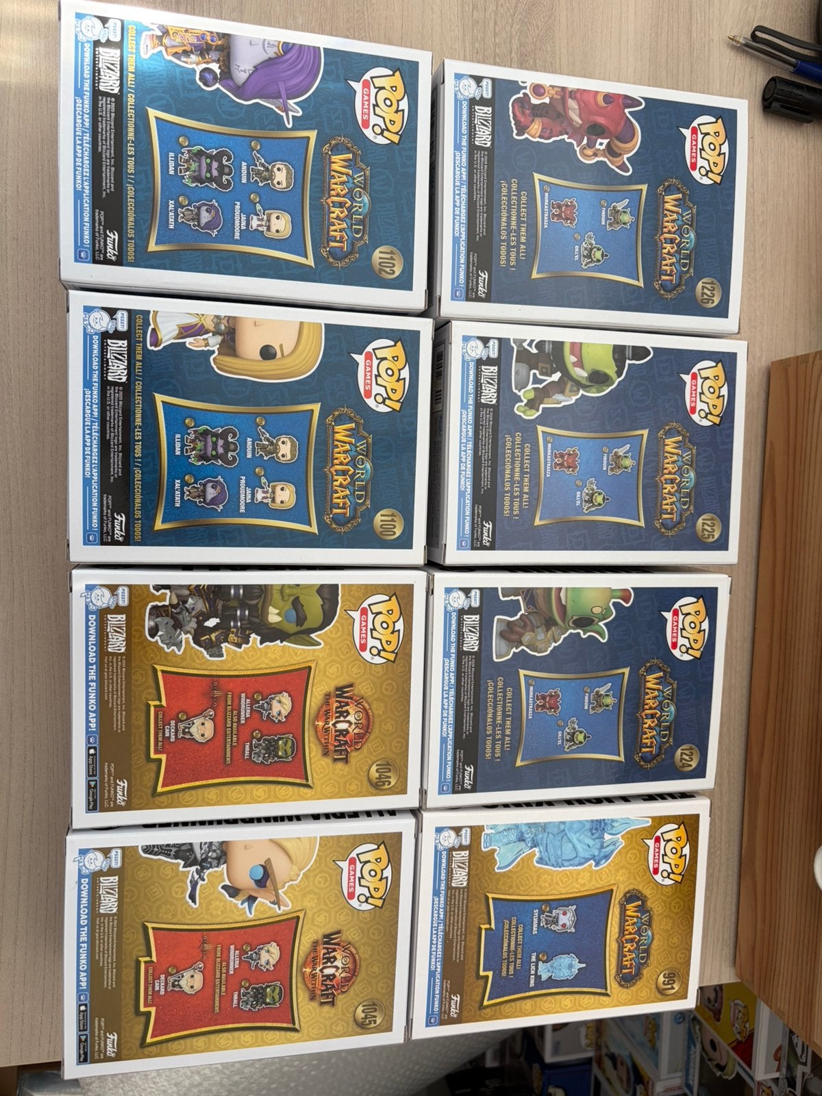 Funko Pop! World of Warcraft Bundle 8 Figures Collector set, Funko Europe, Ophalen of Verzenden, Zo goed als nieuw, 4th floor, 1 Queen Caroline St, London W6 9YN, Verenigd Koninkrijk