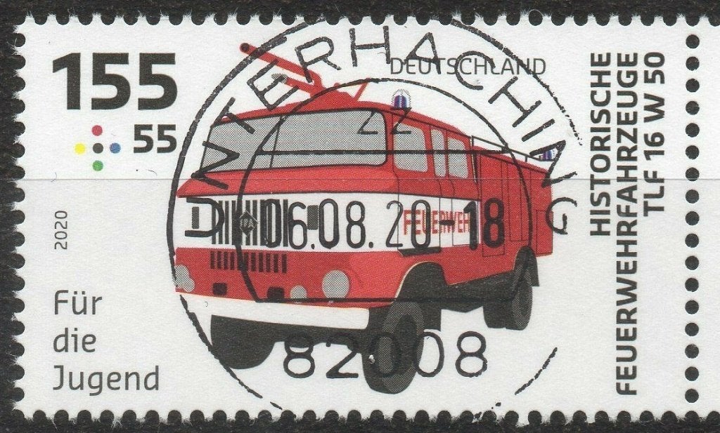 2020 zegel 3559 gestempeld 15-10 brandweer, Ophalen of Verzenden, 1990 tot heden, Gestempeld