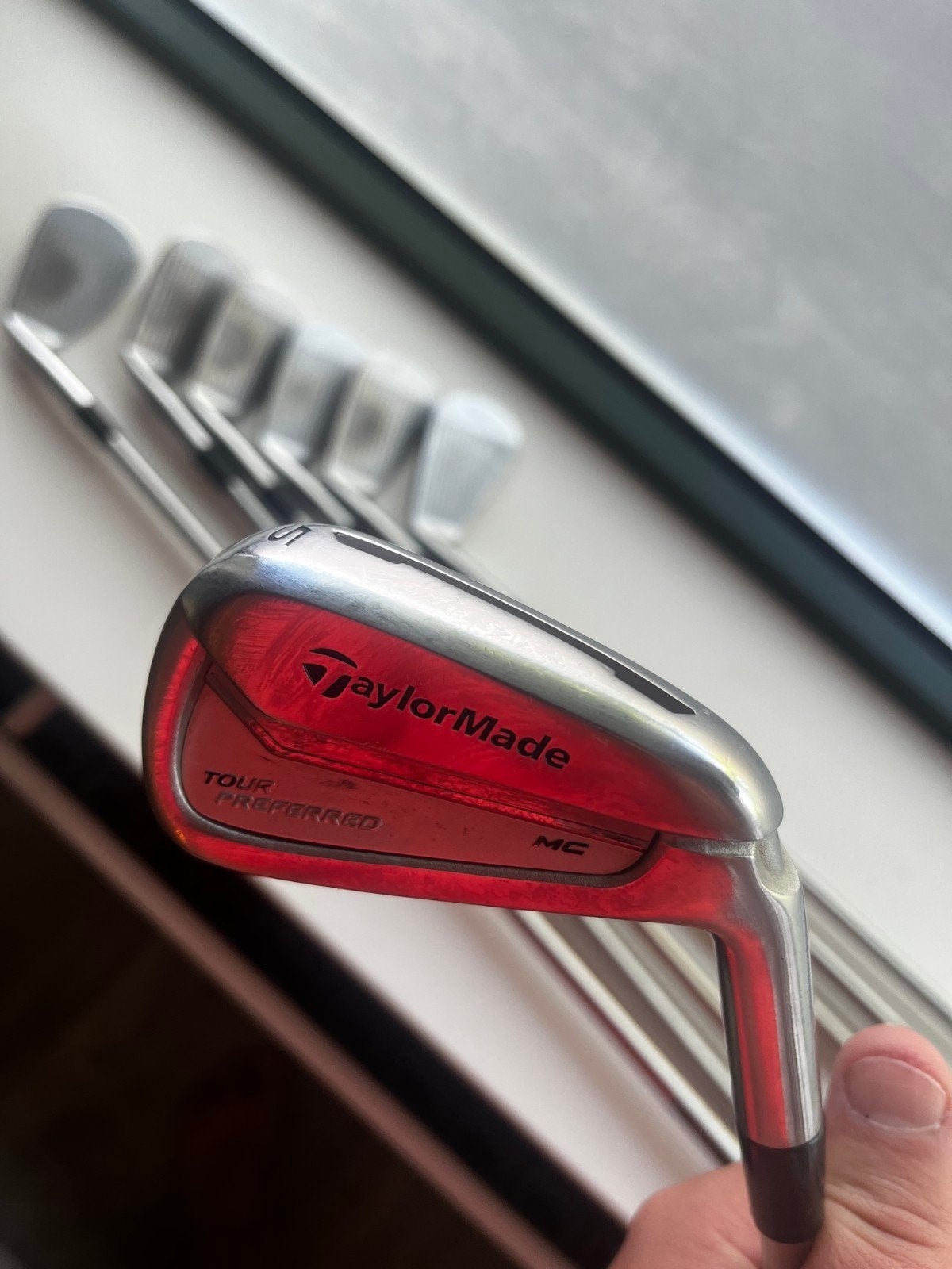 TaylorMade Tour Preferred MC/MB Combo IJzers KBS C-Taper, Ophalen of Verzenden, Gebruikt, Set