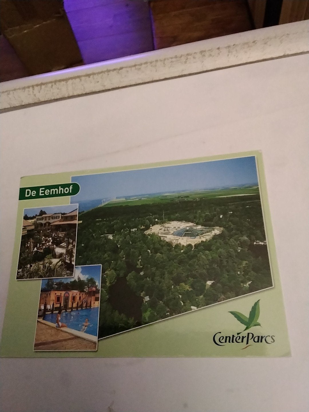 Oude ansichtkaart Center Parcs De Eemhof - Gelopen, Ophalen of Verzenden, 1980 tot heden