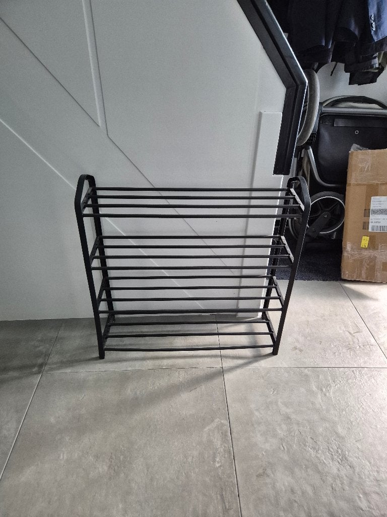 Schoenenrek zwart, Ophalen, Gebruikt