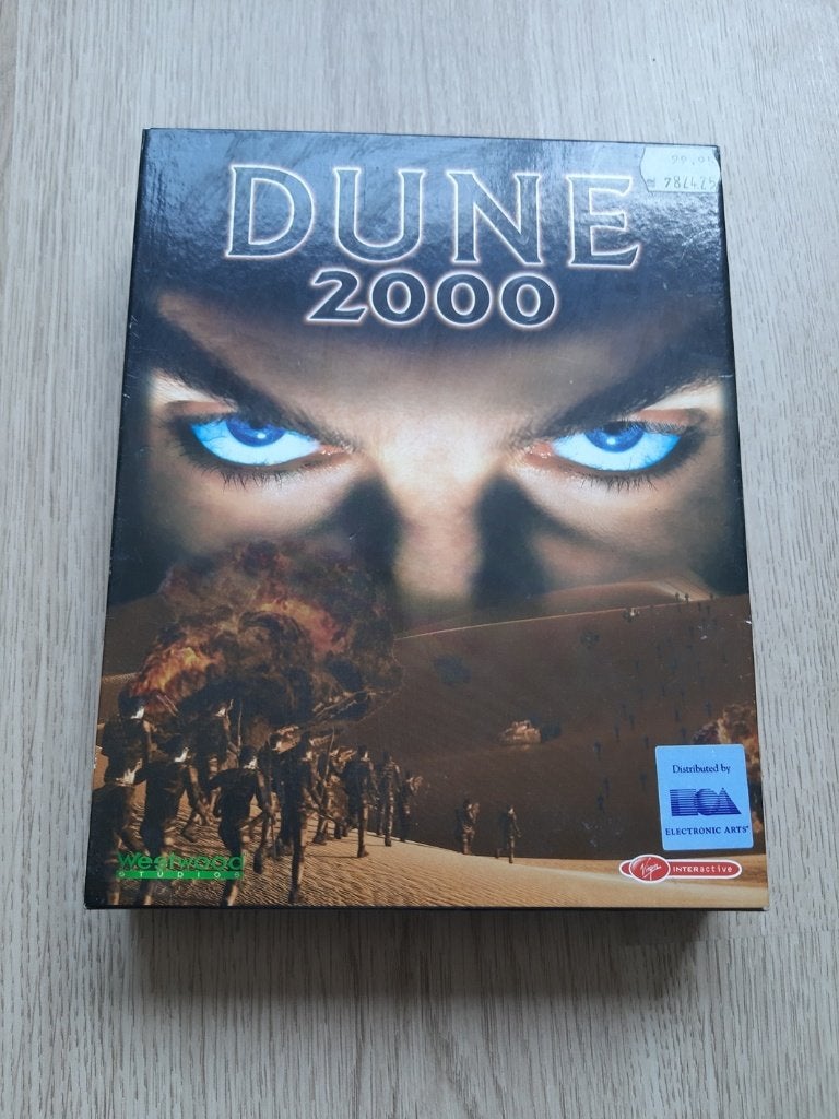 "Dune 2000" big box PC spel, Gebruikt, Verzenden, 1 speler, Vanaf 3 jaar