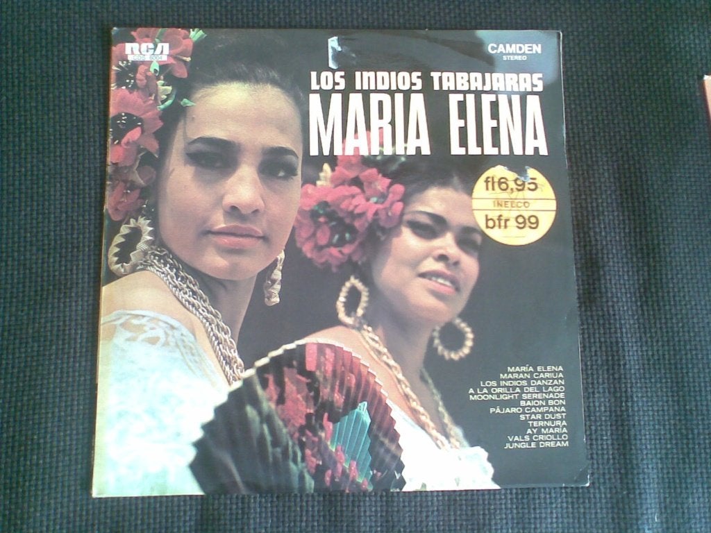 LP - Los Indios Tabajaras - Maria Elena, Cd's en Dvd's, Vinyl | Latin en Salsa, Ophalen of Verzenden, Zo goed als nieuw, 12 inch
