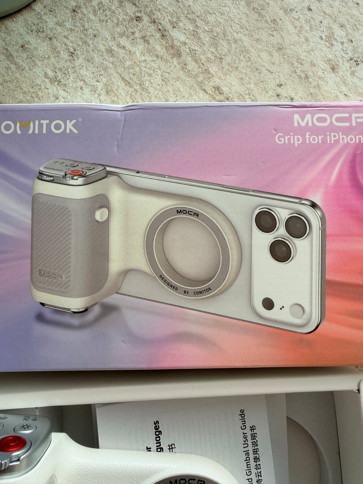 MOCA iPhone 17 Plus Grip voor video's en foto's, Overige merken, MOCA, Verzenden, .