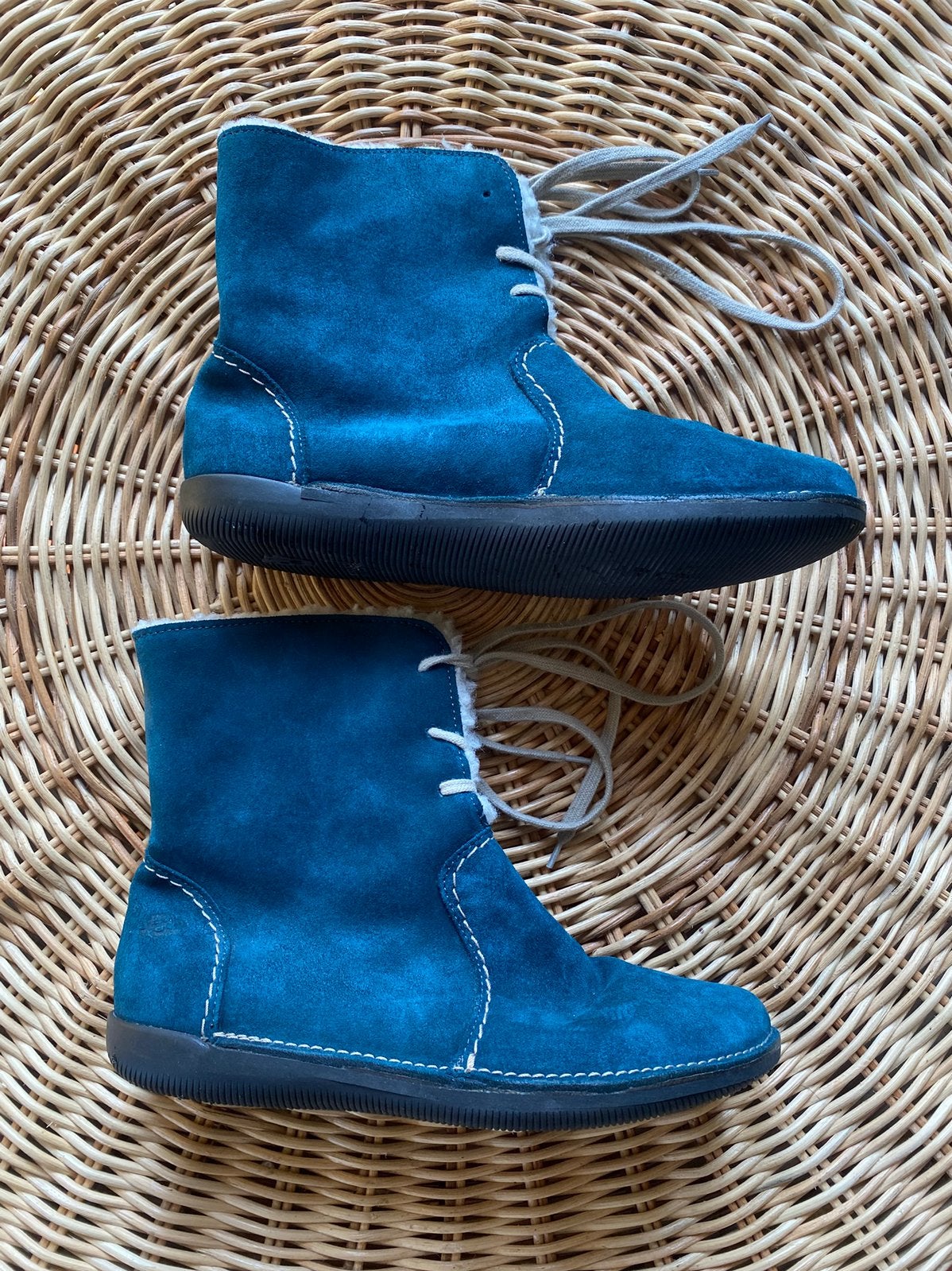 Prachtige gevoerde laarsjes Loints of Holland mt 38, Kleding | Dames, Schoenen, Lage of Enkellaarzen, Gedragen, Verzenden, Blauw