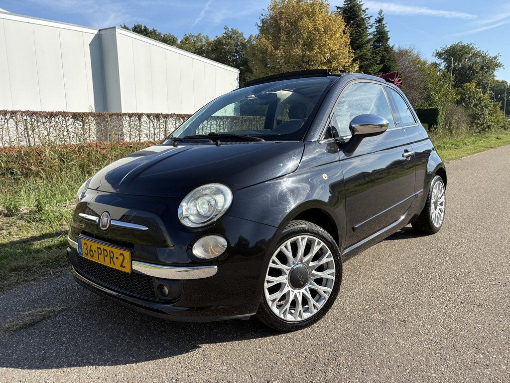Fiat 500C 0.9 TwinAir Rock / LEER / AIRCO ECC / 123dkm! NAP!, Auto's, Euro 5, 86 pk, Gebruikt, 31 €/maand