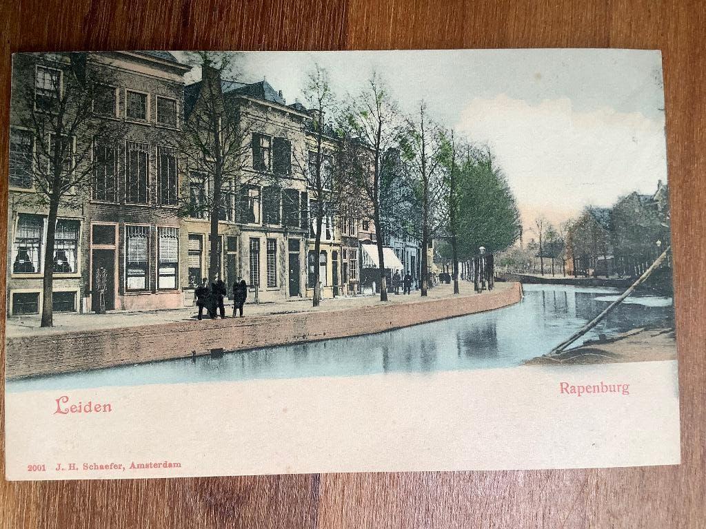 Leiden, Rapenburg, Ophalen of Verzenden, Voor 1920, Zuid-Holland