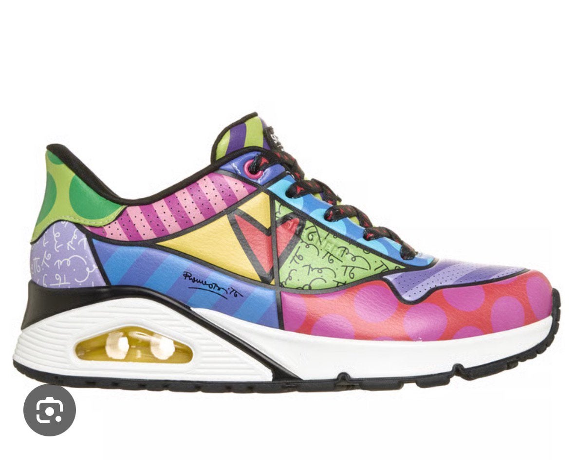 Gezocht/gevraagd. Skechers Slip In Britto, Ophalen, Zo goed als nieuw, Zwart