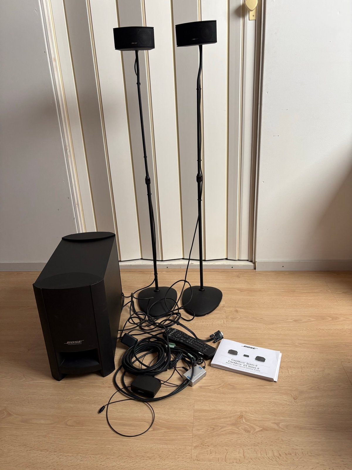 Bose CineMate Series II Home Cinema Speakerset, Audio, Tv en Foto, 2.1-systeem, 70 watt of meer, Zo goed als nieuw, Overige spelers