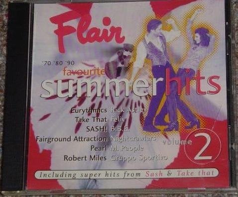 Cd Flair summer hits 2, lekkere zomerhits, Ophalen of Verzenden, Zo goed als nieuw, Pop, Verzamelalbum