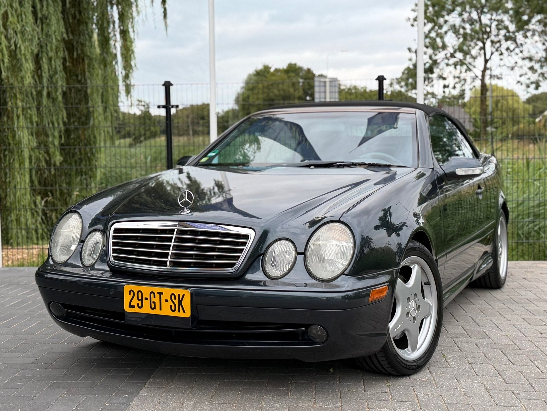 Mercedes-Benz CLK-klasse Cabrio 430 V8 AMG / AUT / CLIMA / C, Auto's, Automaat, Achterwielaandrijving, Gebruikt, 8 cilinders