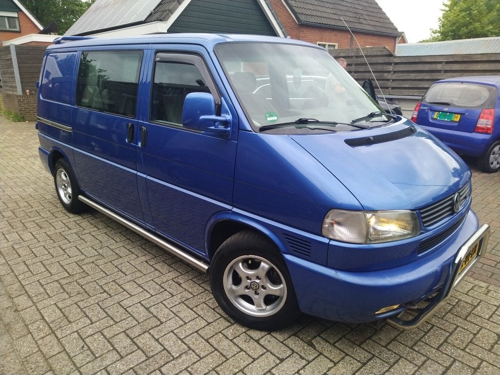 Volkswagen Transporter 2.5 TDI 292 DC (bj 2001), Stof, Gebruikt, 700 kg, Bedrijf