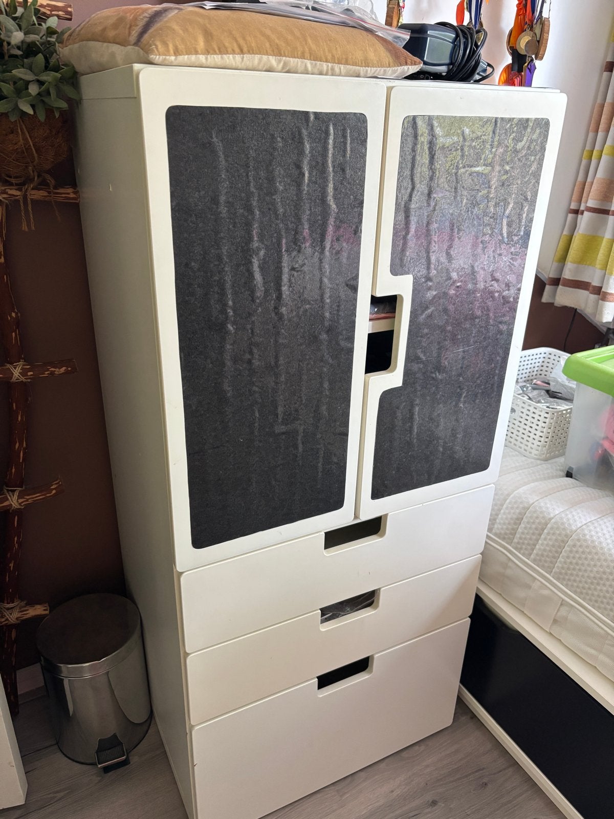 IKEA Stuva kast - kleine kledingkast met lades en deuren, Ophalen, Gebruikt, 100 tot 150 cm, 50 tot 100 cm