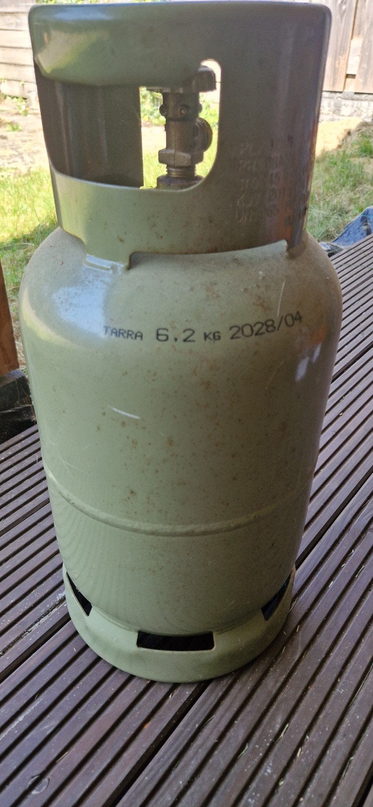 Gasfles 6.2 kg - Smeding, Ophalen, Gebruikt