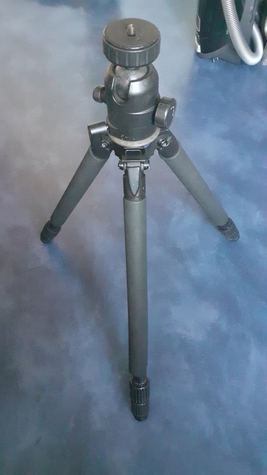 Manfrotto 490 Statief met Sherpa Pro Balhoofd, Gebruikt, 150 tot 175 cm, Manfrotto, Met balhoofd