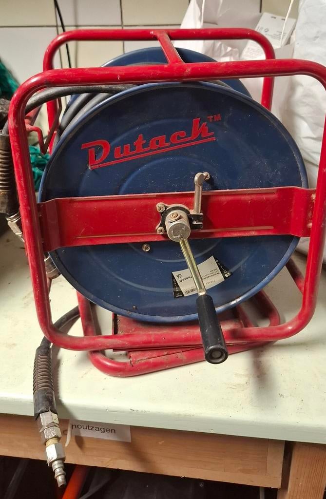 Concorde Mecha Compressor met Dutack Slanghaspel, Ophalen