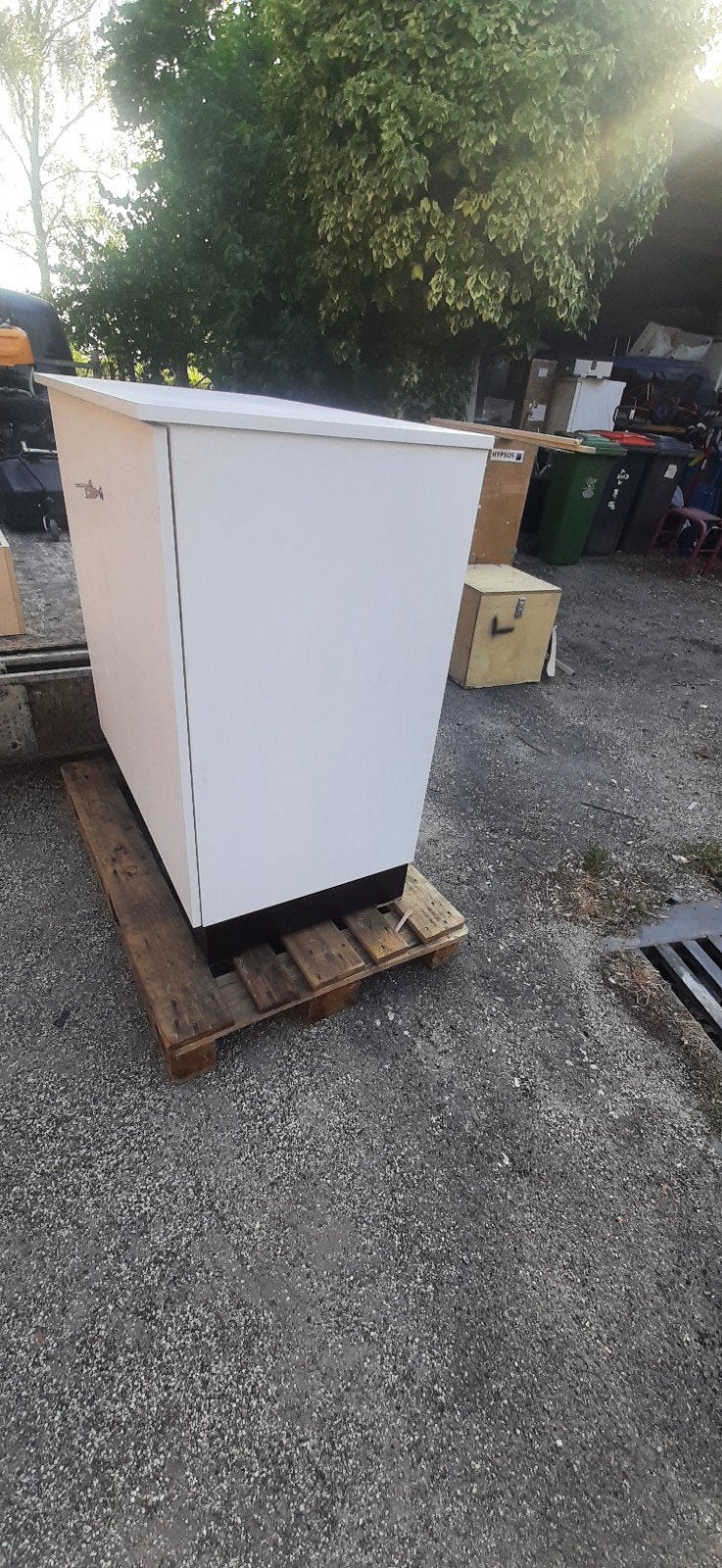 Witte Kast 100x110, Ophalen