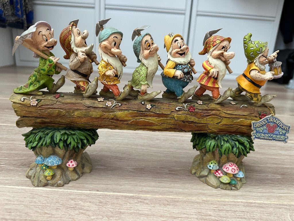 7 dwergen op een boomstam, Ophalen of Verzenden, Zo goed als nieuw, Fantasy