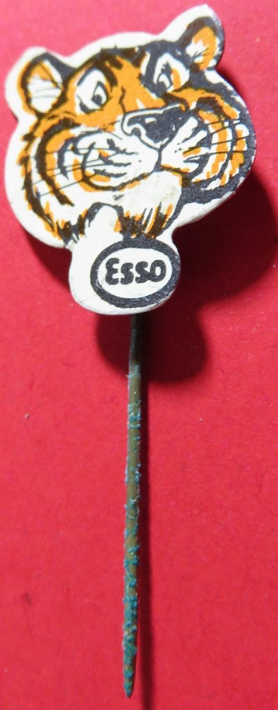 Origineel Vintage Retro Speldje Esso, Verzenden, Gebruikt, Auto's
