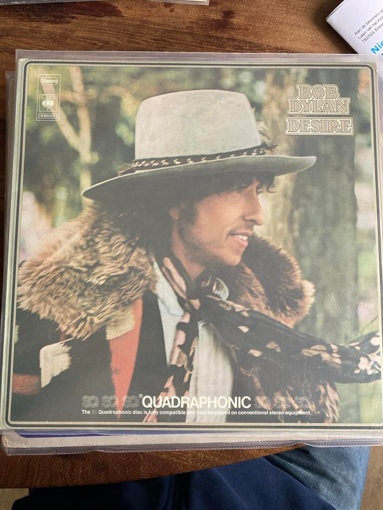 Bob Dylan - Desire LP, Cd's en Dvd's, Vinyl | Pop, Ophalen of Verzenden, Zo goed als nieuw, 12 inch