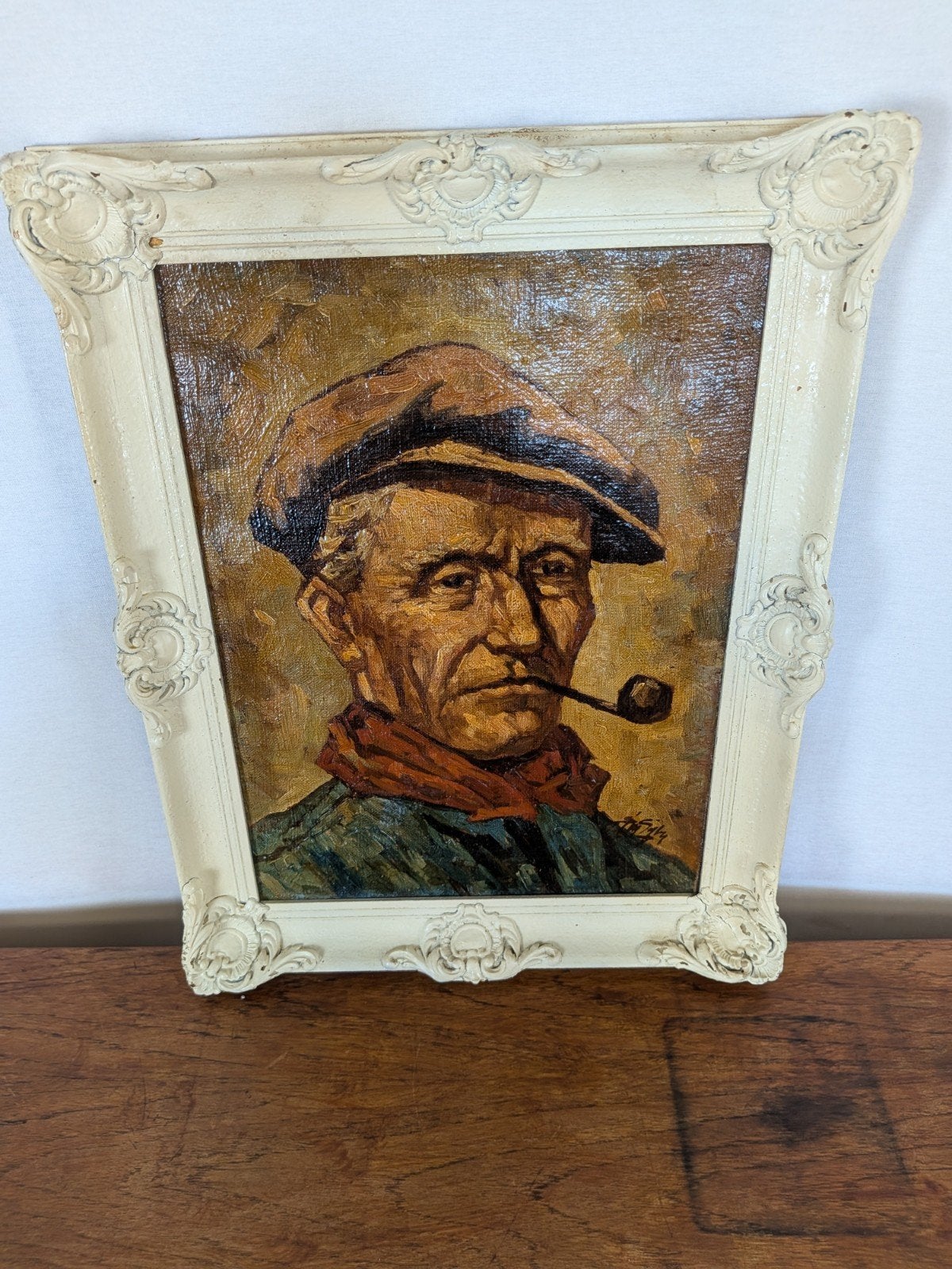 Edmond von Sijben de Maroije (1876–1970) – Vintage, Doek, Portret of Personen, Realistisch, Ophalen of Verzenden