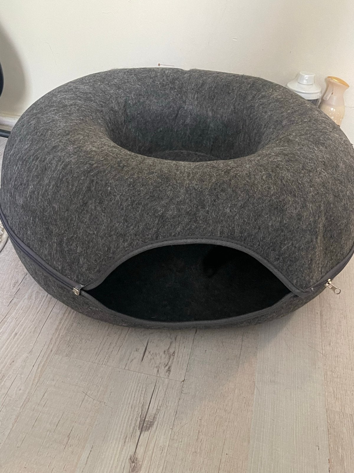 Katten donut speelgoed, Dieren en Toebehoren, Ophalen of Verzenden, Zo goed als nieuw, Pluche