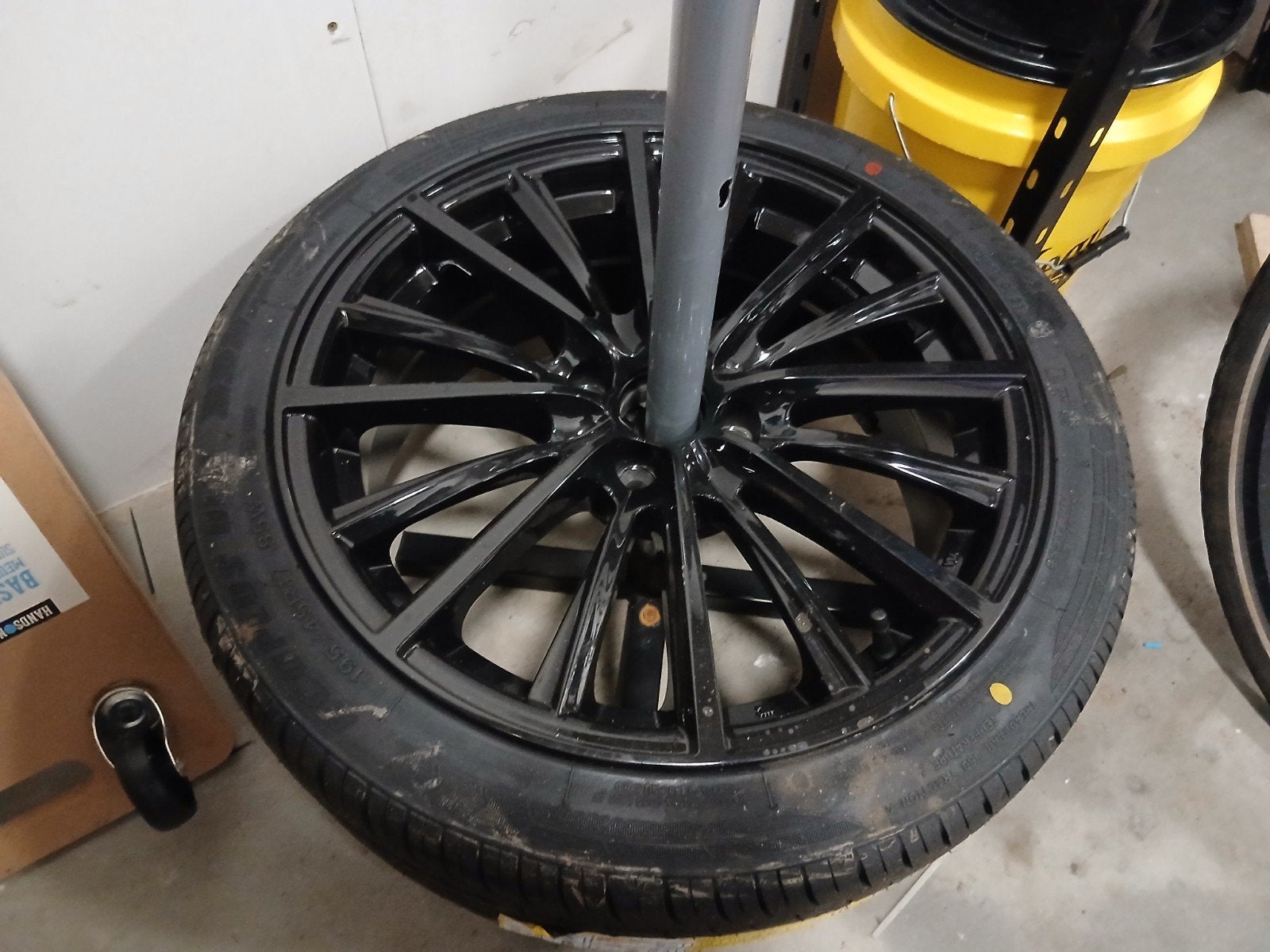 Reserveband 195/45 r17 op nieuwe velg., Ophalen of Verzenden, Nieuw