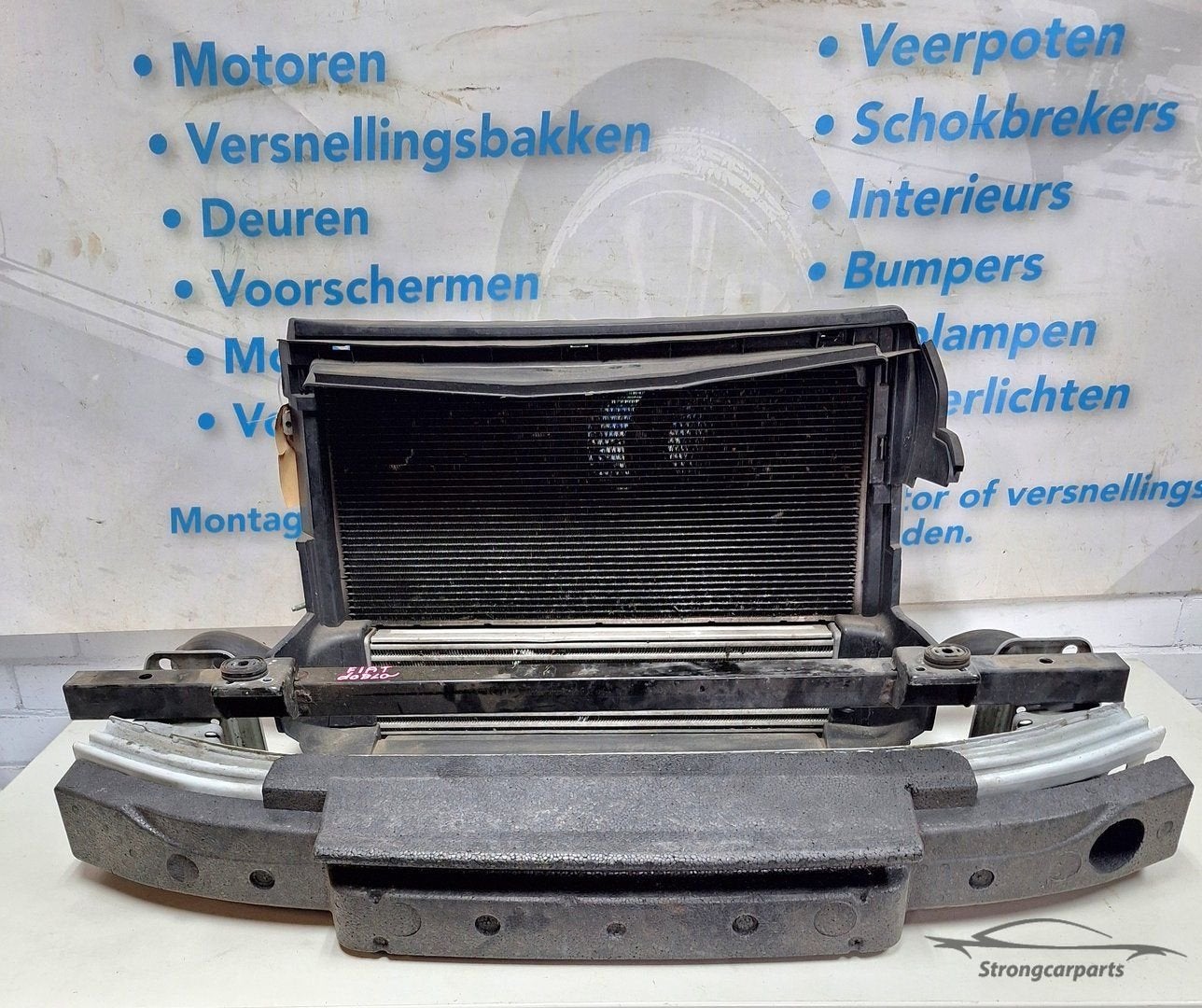 Koelerpakket Fiat Doblo 1.3D MJ 263 met bumperbalk Bj 2017, Gebruikt, -, -, Ophalen of Verzenden