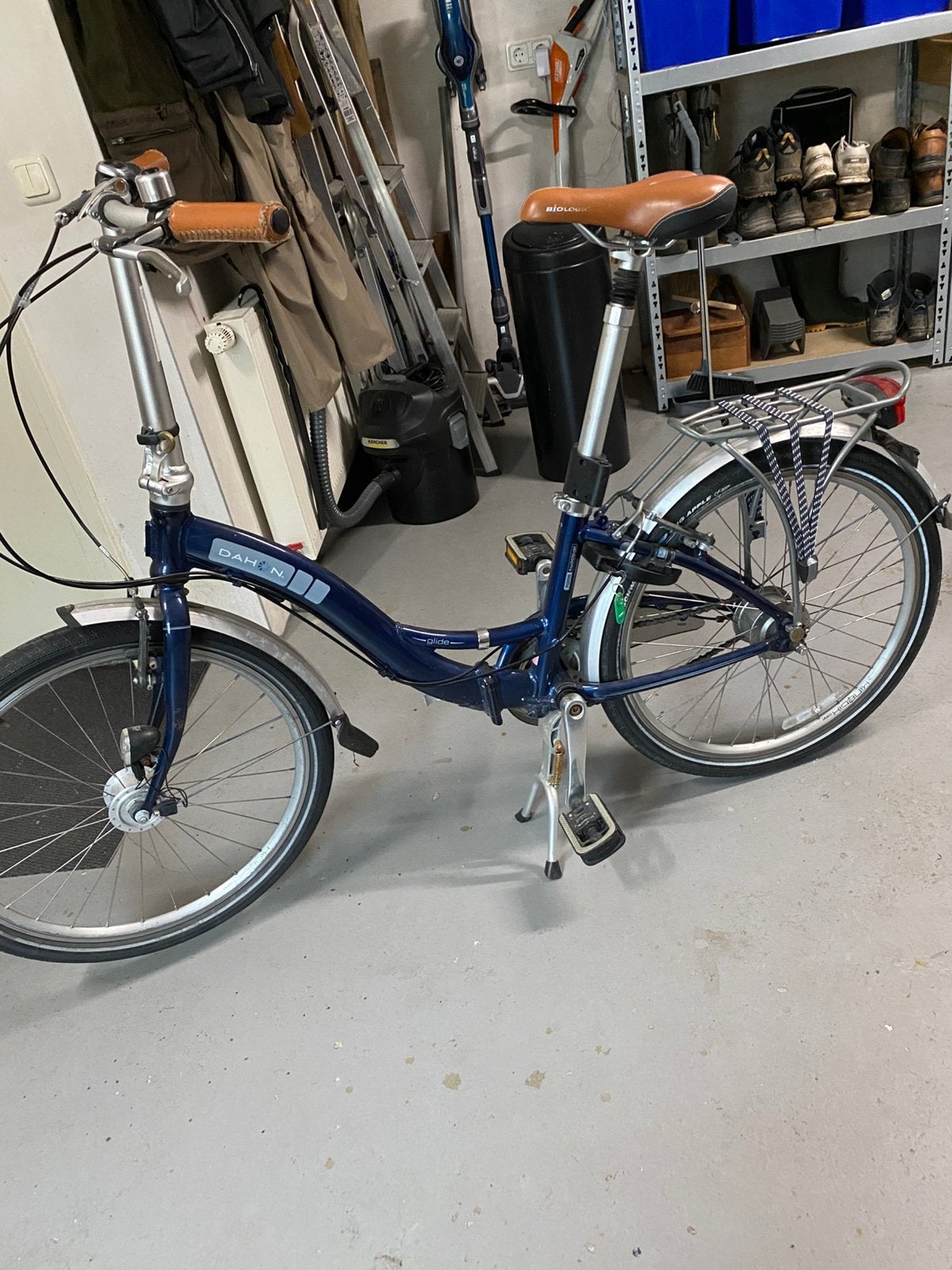 Dahon vouwfiets, Ophalen, Gebruikt