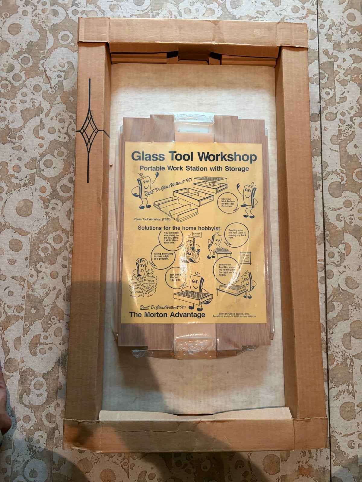 Morton Glass Tool Workshop TBE2 werkstation glasbewerking, Ophalen of Verzenden, Nieuw